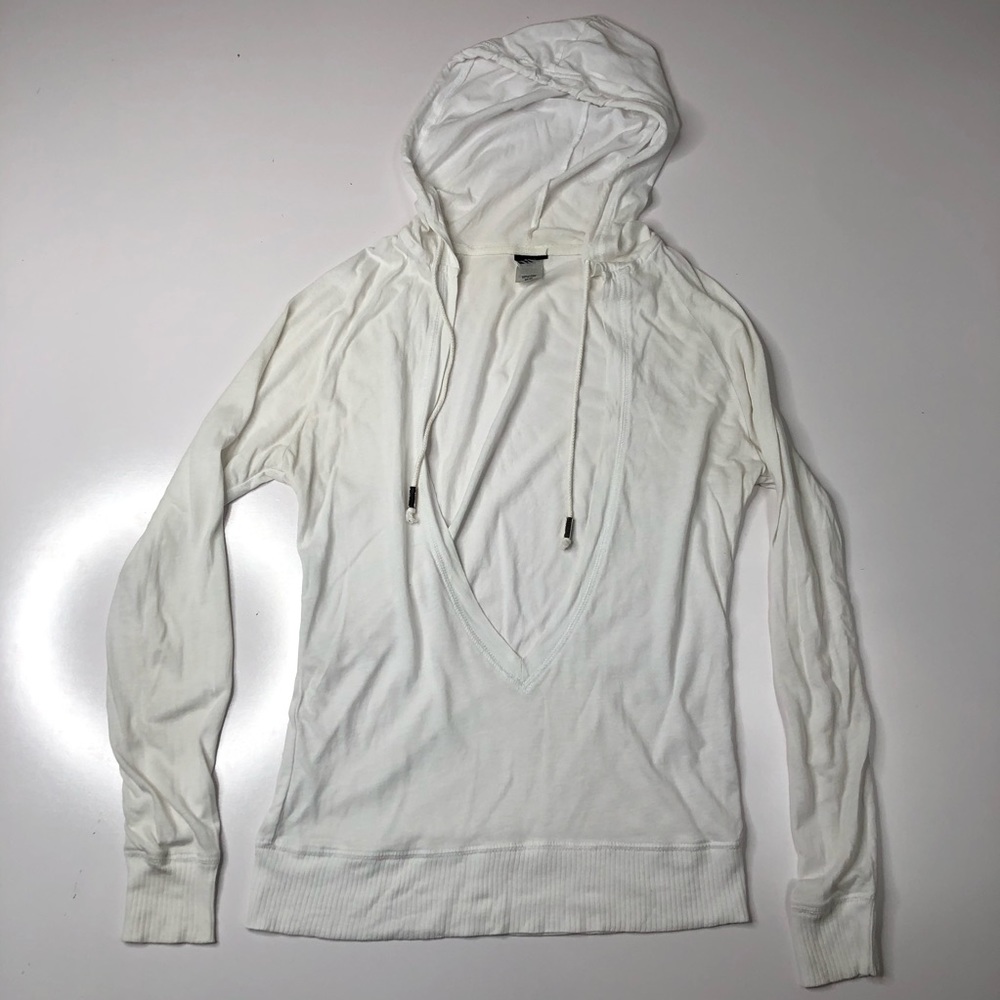 La Senza Deep-V Lounge Pullover Active Hoodie Set - Picture 9 of 16